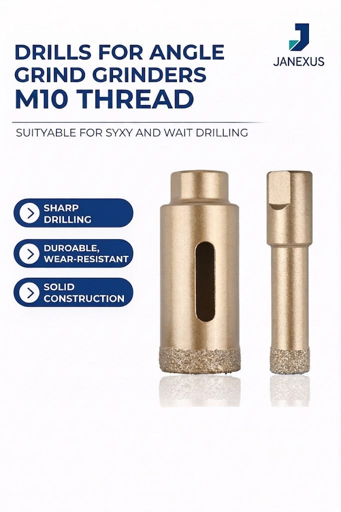 Diamond Core Drill Bit for Porcelain & Granite, M10