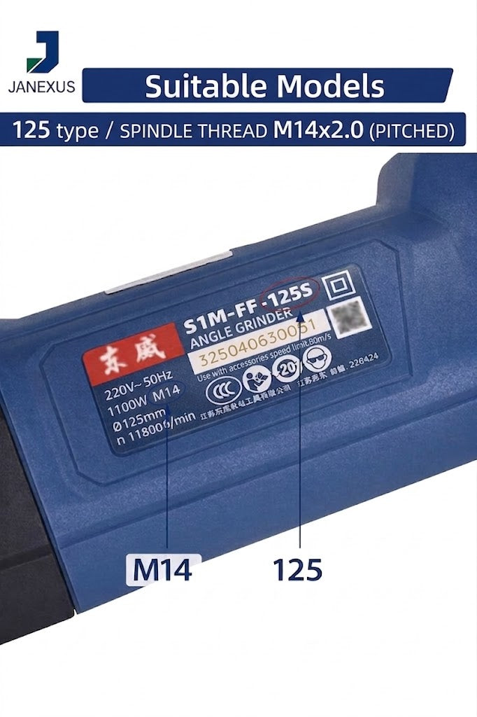 Mini Diamond Cutting Disc & M14 Adapter for Angle Grinder