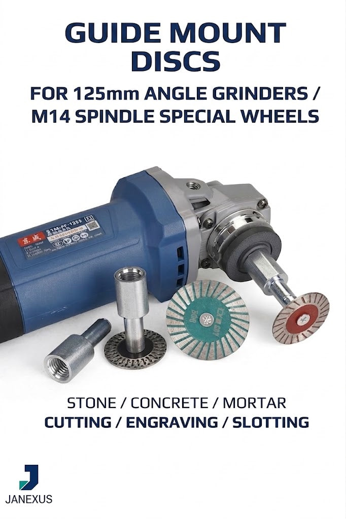 Mini Diamond Cutting Disc & M14 Adapter for Angle Grinder