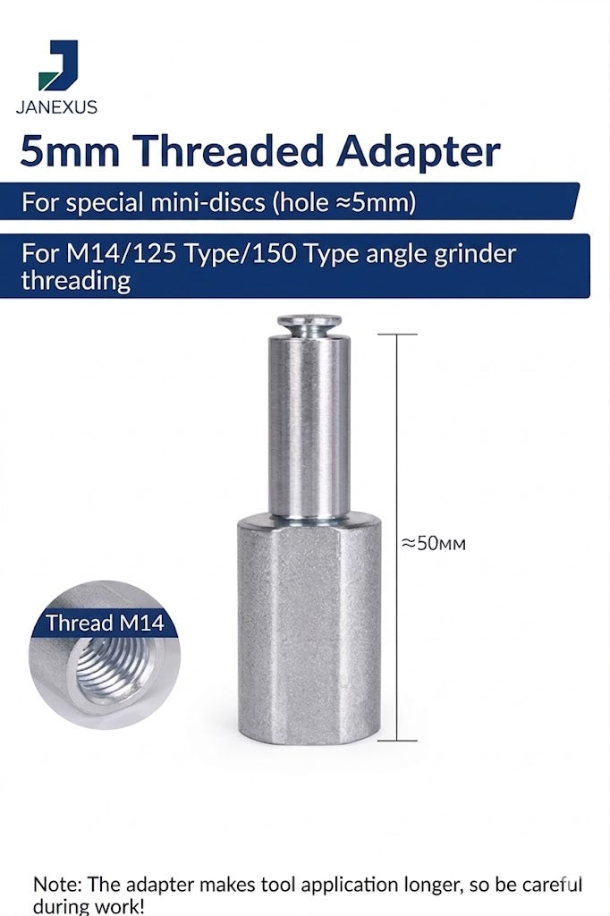 Mini Diamond Cutting Disc & M14 Adapter for Angle Grinder