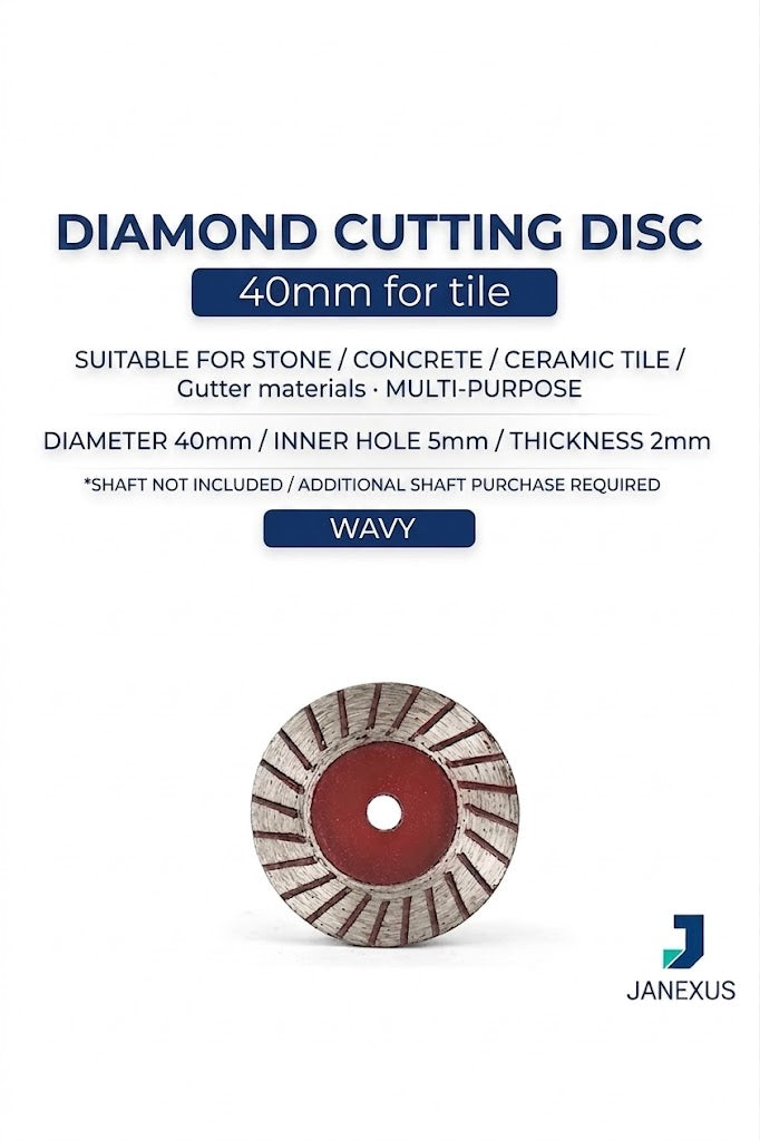 Mini Diamond Cutting Disc & M14 Adapter for Angle Grinder