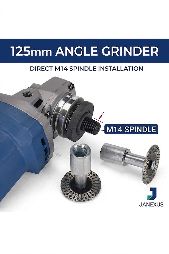 Mini Diamond Cutting Disc & M14 Adapter for Angle Grinder