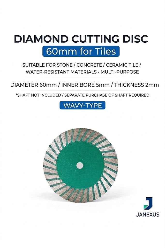 Mini Diamond Cutting Disc & M14 Adapter for Angle Grinder