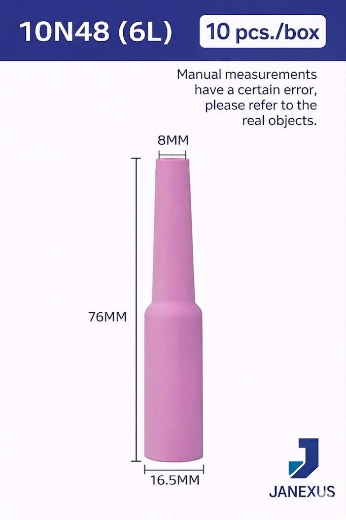 Ceramic Nozzle for TIG Torch, 10-Pack