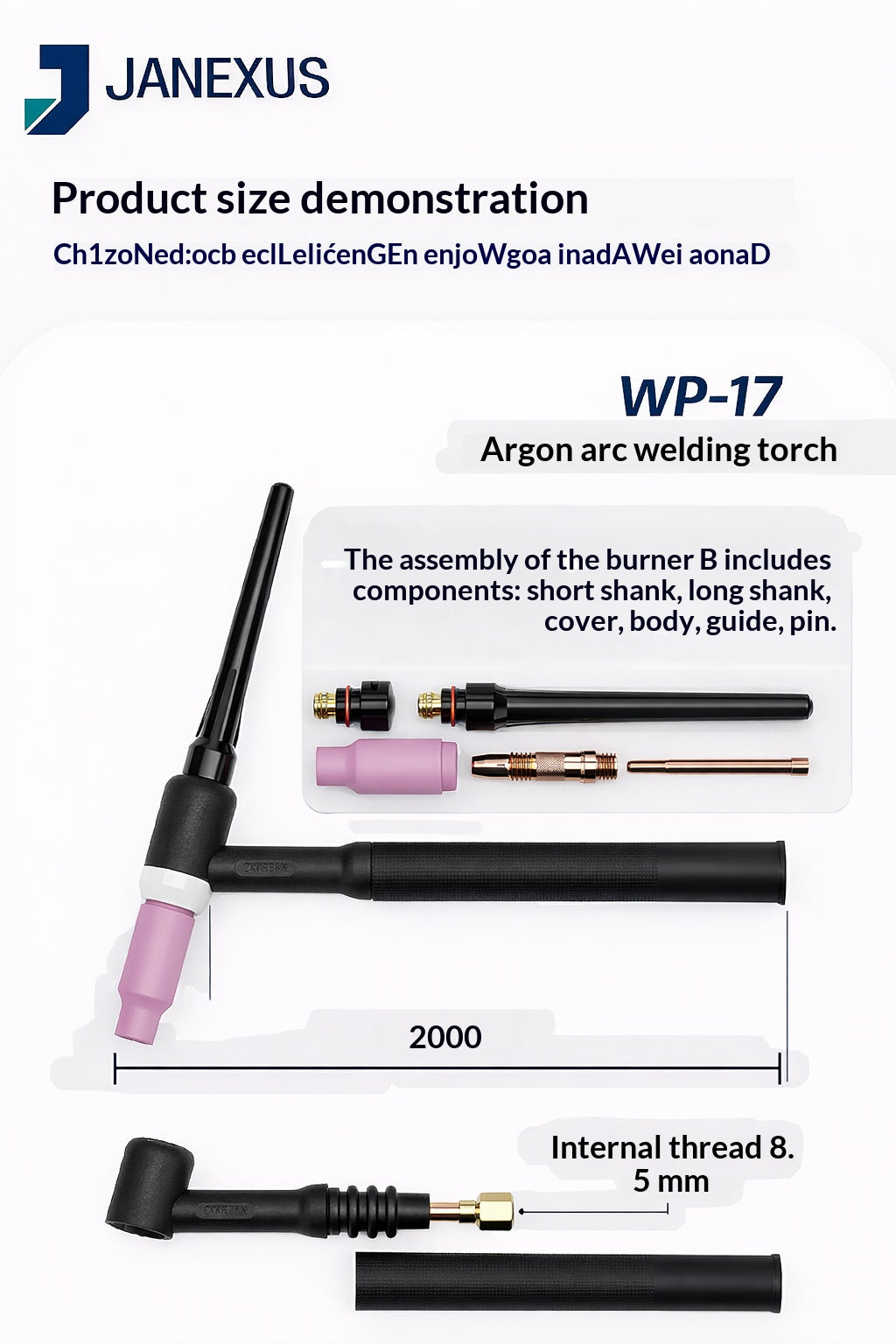 TIG Torch Head WP-18