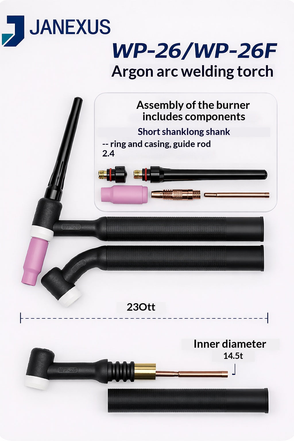 TIG Torch Head WP-18