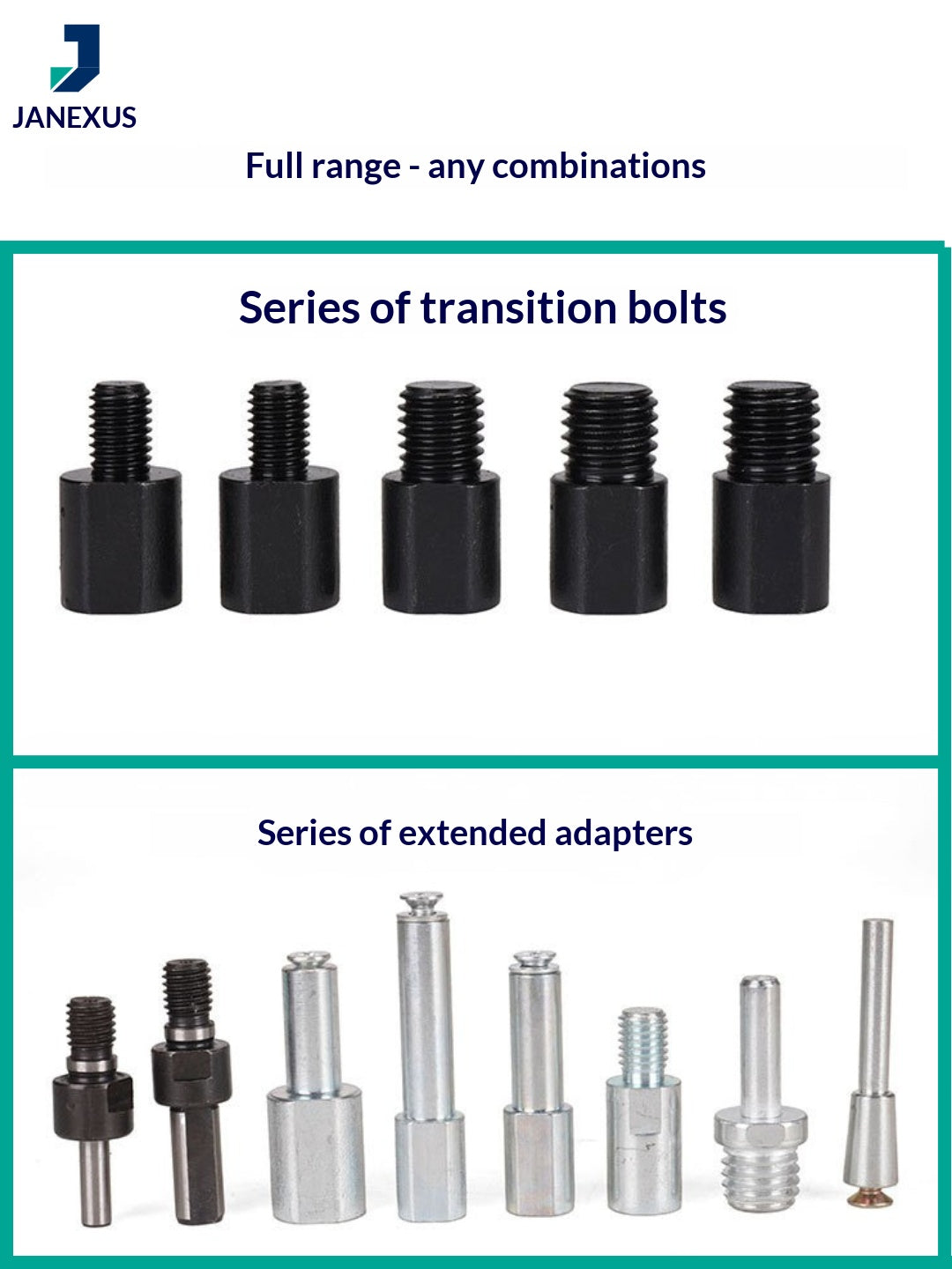 JANEXUS PRIME Angle Grinder Adapter — Quality Detail Shot
