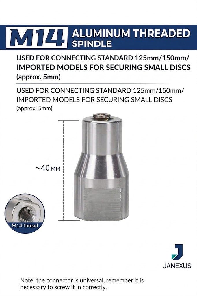 Mini Diamond Cutting Disc & M14 Adapter for Angle Grinder