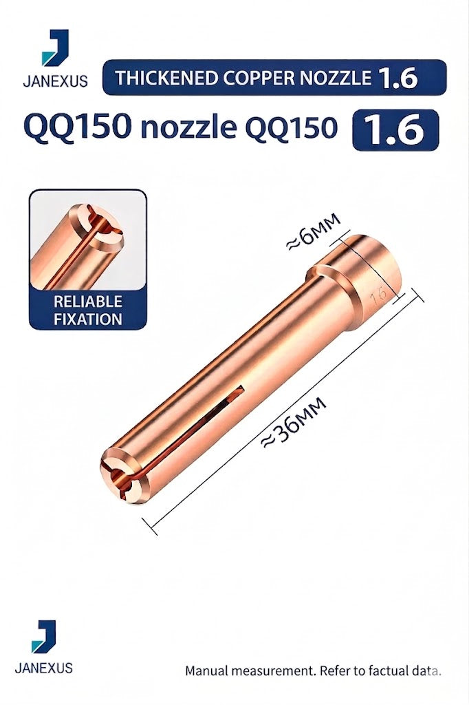 Copper Collet for TIG Torch, 10-Pack
